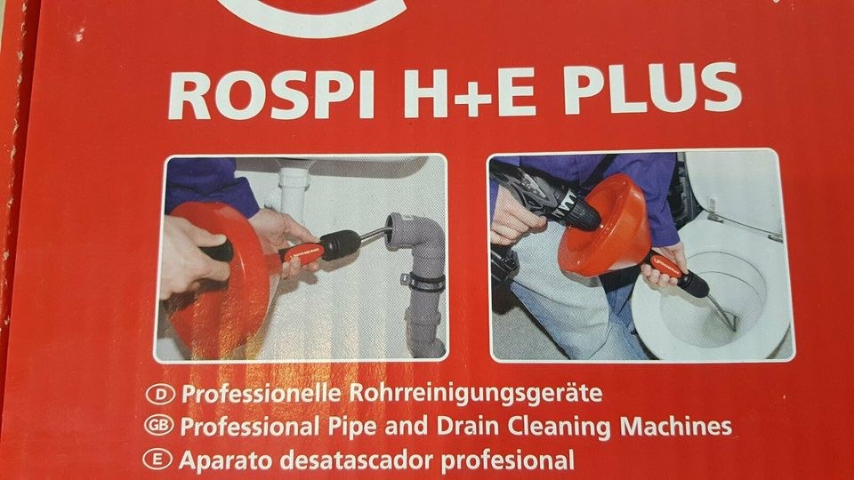 N 7,5m Rohrreinigungsgerät Handspirale mieten in Barver – 4