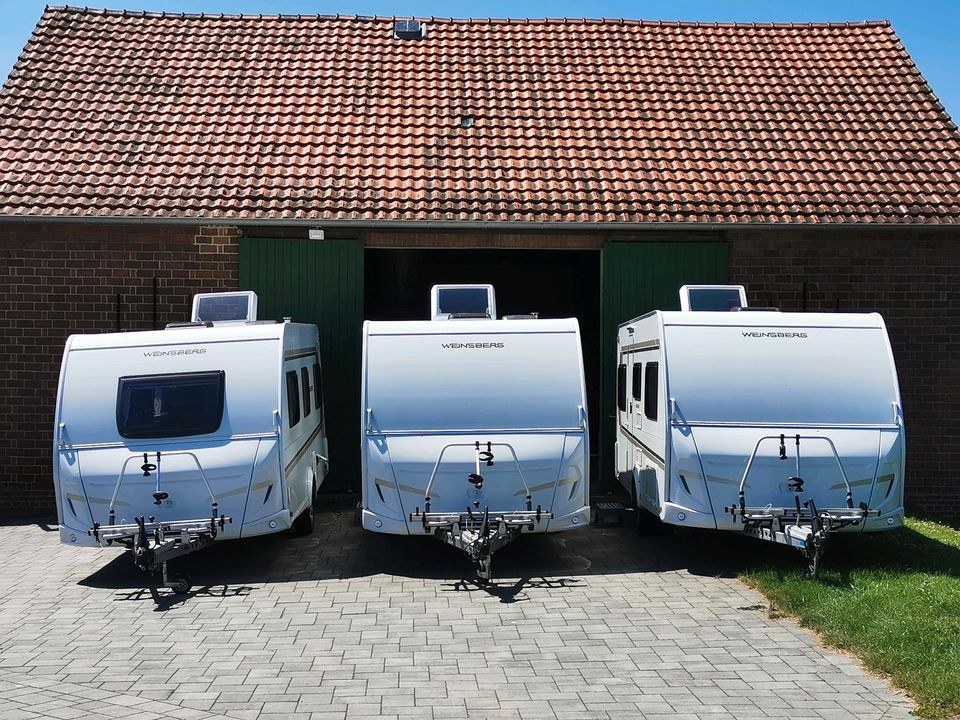 neue leichte WOHNWAGEN Urlaub Elternzeit Camping mieten in Bünde
