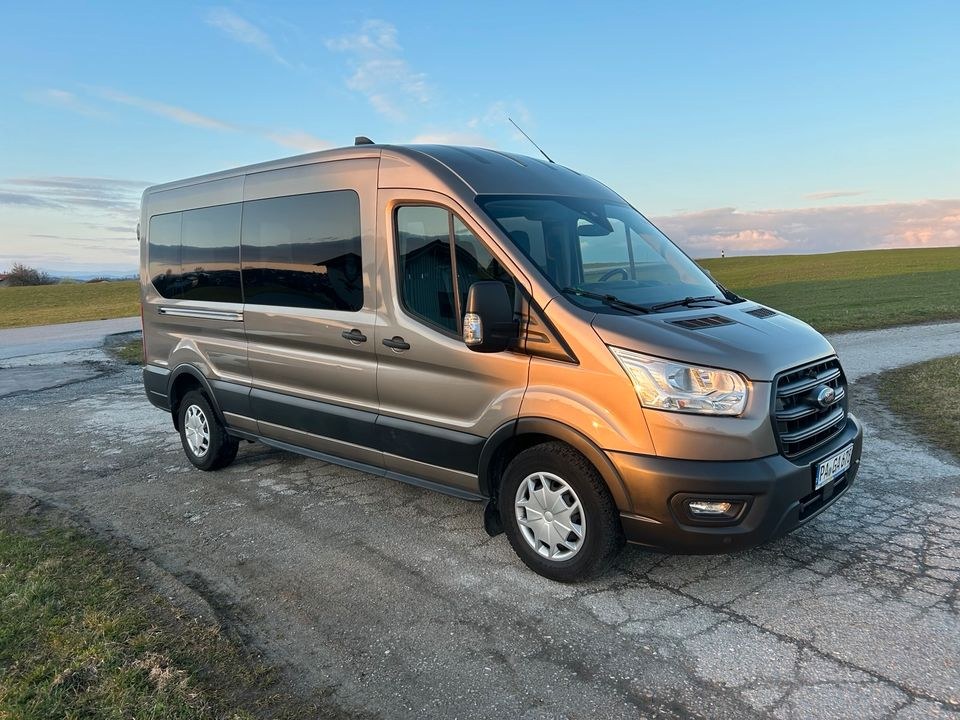 9 Sitzer Bus Ford Transit XXL mieten in Ruderting – für Gruppe & Team