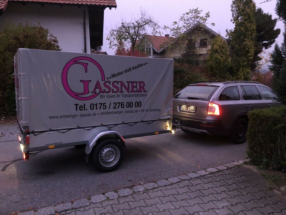 750 kg planen Anhänger mieten in Ruderting – für Umzug & Baumarkt – 2