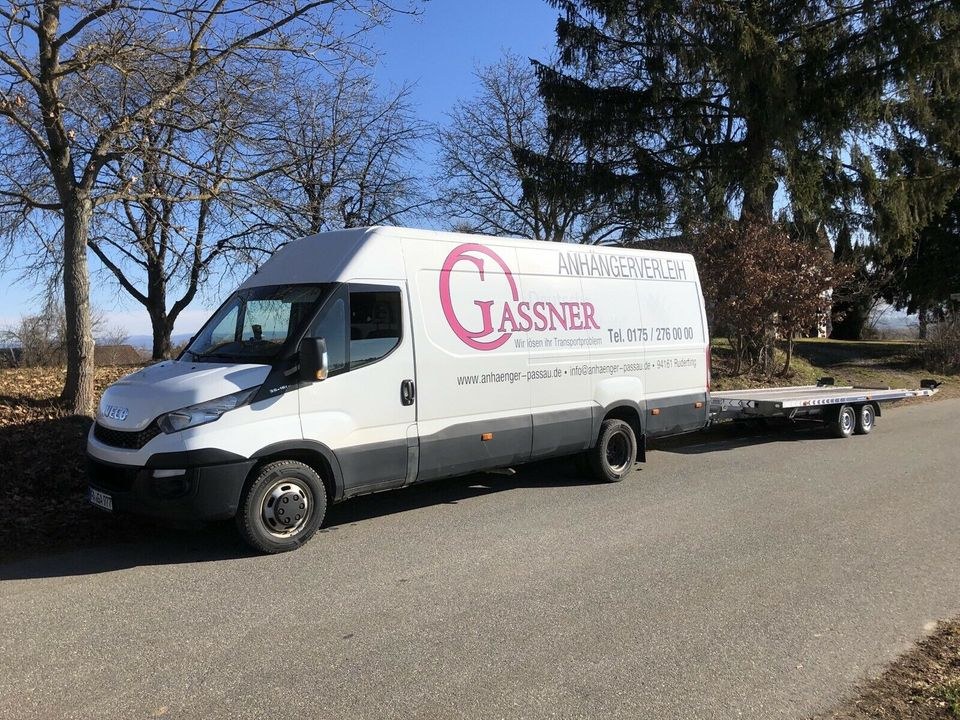 Zugfahrzeug 3,5 t Anhängerlast mieten in Ruderting