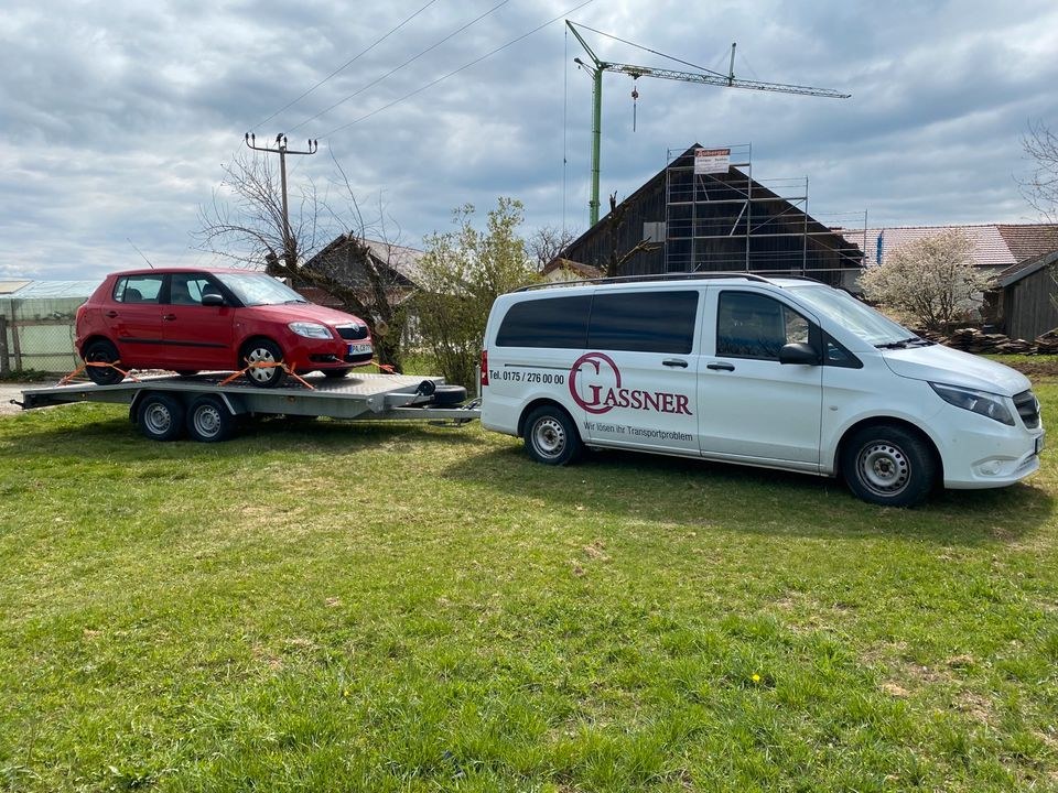Autotransporter 3500 kg Auto Anhänger mieten in Ruderting – 3