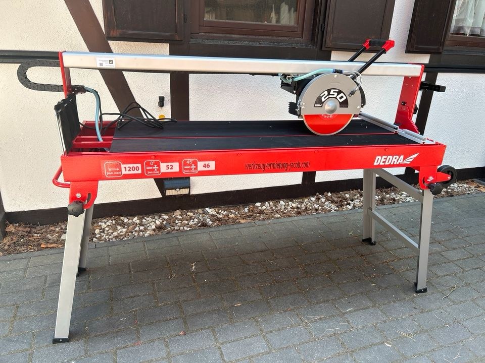 Fliesenschneider Nassschneider 1200 mm mieten in Wandlitz – 2
