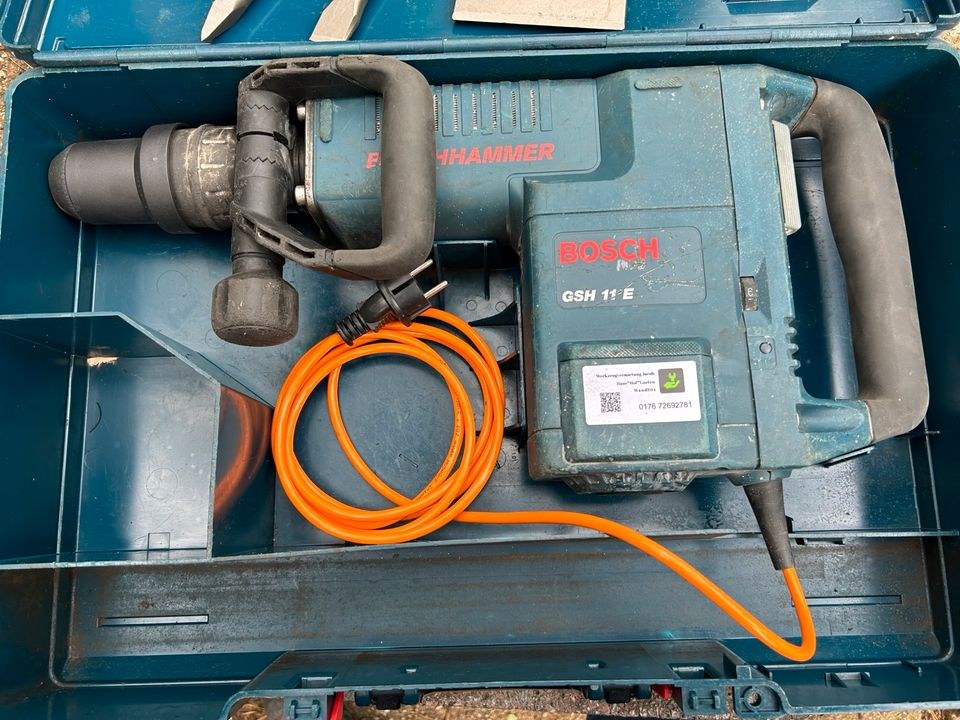BOSCH Bohrhammer Abbruchhammer SDS Max mieten in Wandlitz – 4