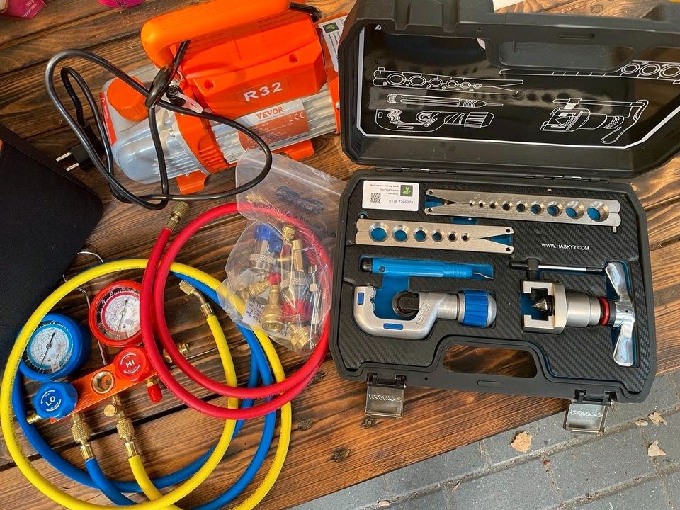Split Klimaanlage Vakuumpumpe Bördelwerzeug mieten in Wandlitz – 3