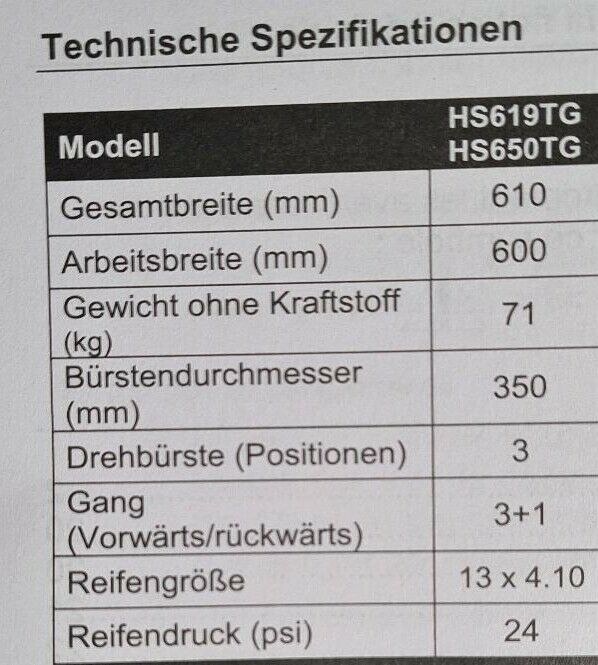 Benzin Kehrmaschine 60cm Breite mieten bei SD-Baumaschinen – 4