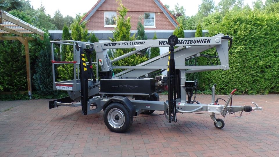 Anhänger Arbeitsbühne,Hebebühne,Hubsteiger mieten in Celle