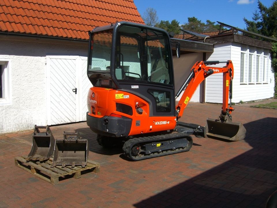 Minibagger inkl Anhänger MwSt mieten bei Weil - Mietservice – 4