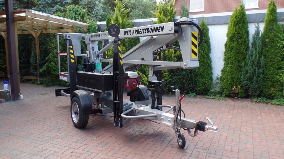 Anhänger Arbeitsbühne,Hebebühne,Hubsteiger mieten in Celle – 2