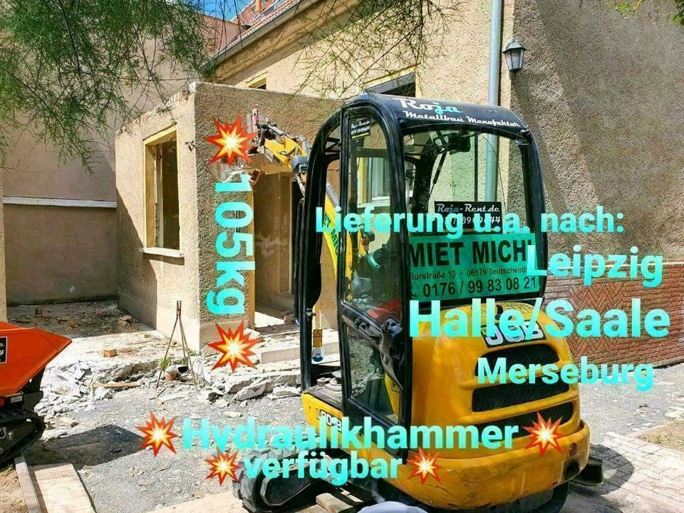 Minibagger mieten in Teutschenthal – für Garten, Einfahrt & Fundament – 4