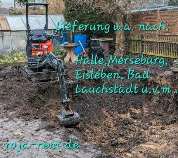 Minibagger mieten in Teutschenthal – für Garten, Einfahrt & Fundament