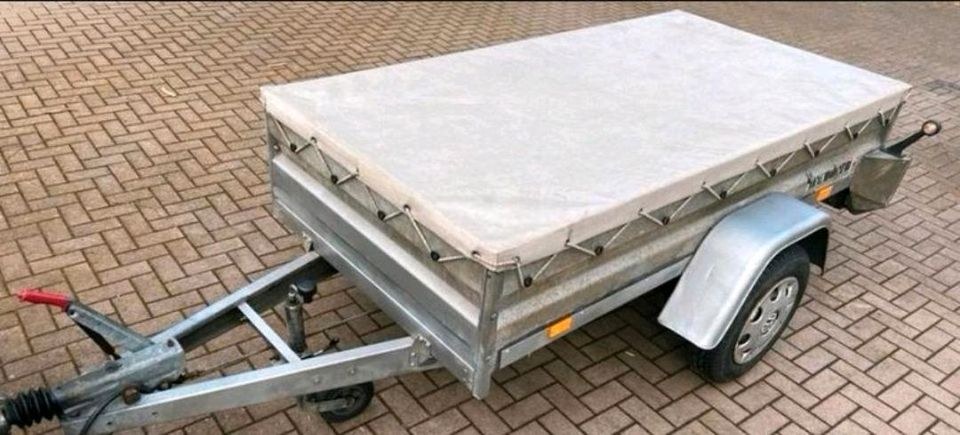 Pkw Anhänger 750kg 1000kg mieten in Gehlsdorf – für Umzug & Baumarkt