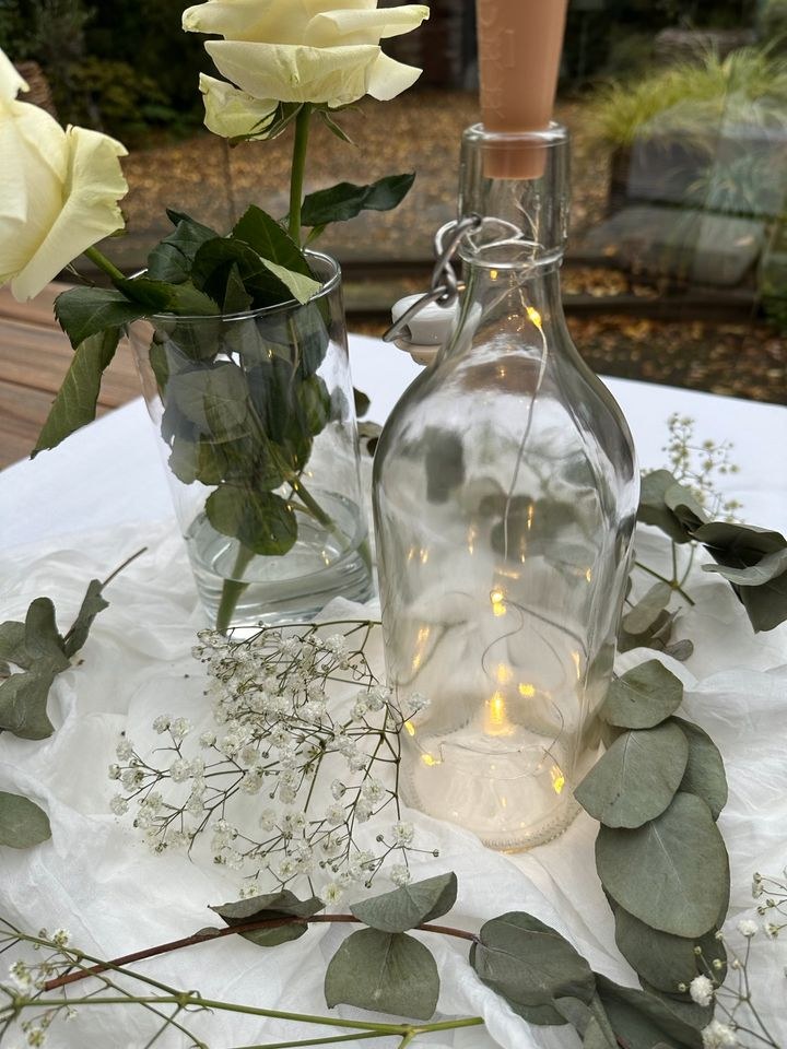 Flaschen Lichterketten Deko mieten in Bad Bentheim – für die Hochzeit – 2