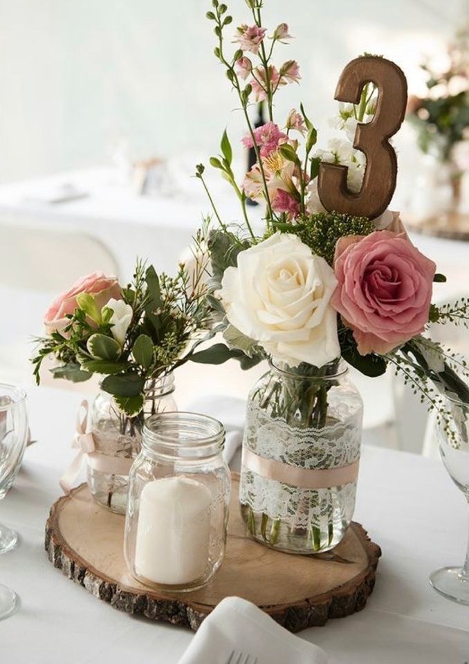 Holzscheiben Deko mieten in Bad Bentheim – für die Hochzeit – 3