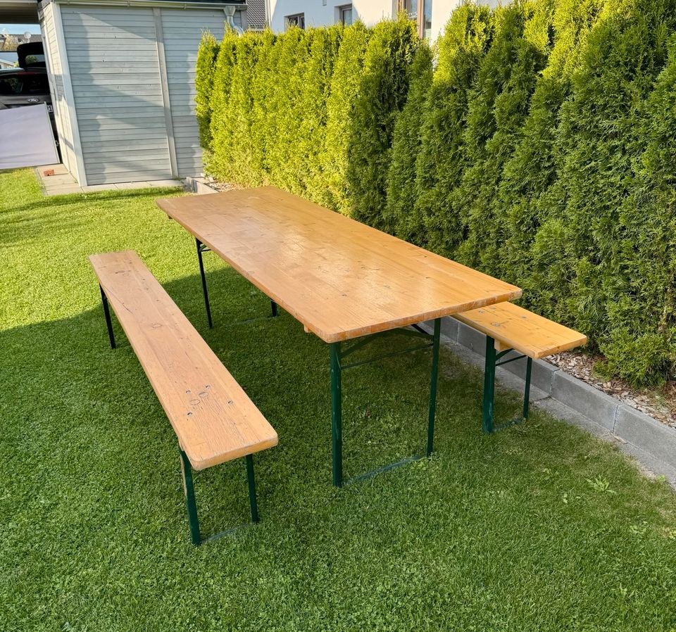 Bierzeltgarnitur großer Tisch 70 cm 220 mieten bei FeierGut – 2