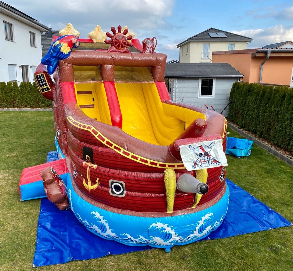 Piratenschiff Hüpfburg Rutsche Berlin mieten bei FeierGut – 4