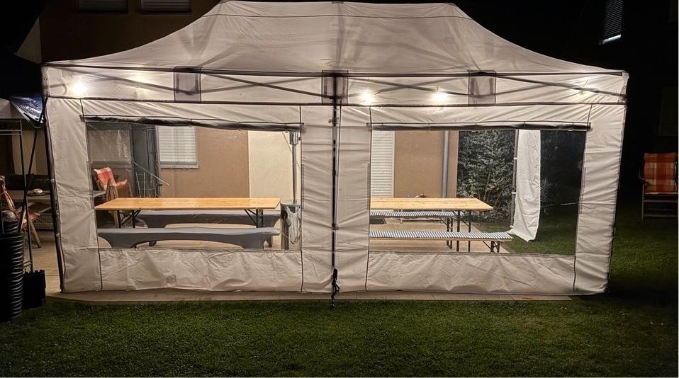 Easy up Zelt Faltpavillon 3m x 6m mieten bei FeierGut – 2