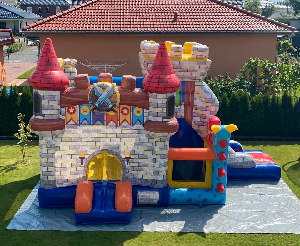 Schloss Hüpfburg Rutsche Berlin mieten bei FeierGut – 2