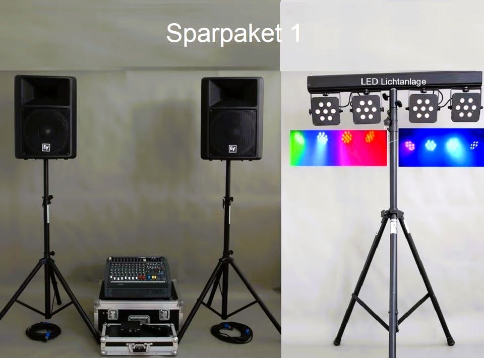 Musikanlage PA Anlage Lichtanlage DJ mieten in Gudensberg – 2