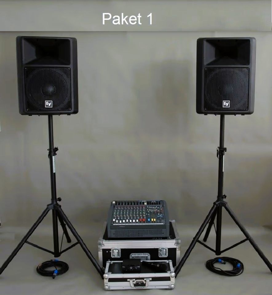 Musikanlage PA Anlage Lichtanlage DJ mieten in Gudensberg – 3