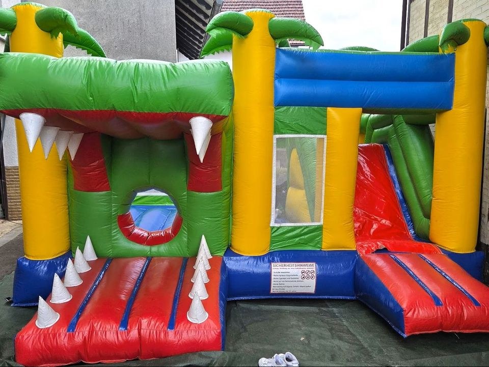 Hüpfburg Kinderparty Bunte Hüpfburgen mieten in Gudensberg – 4