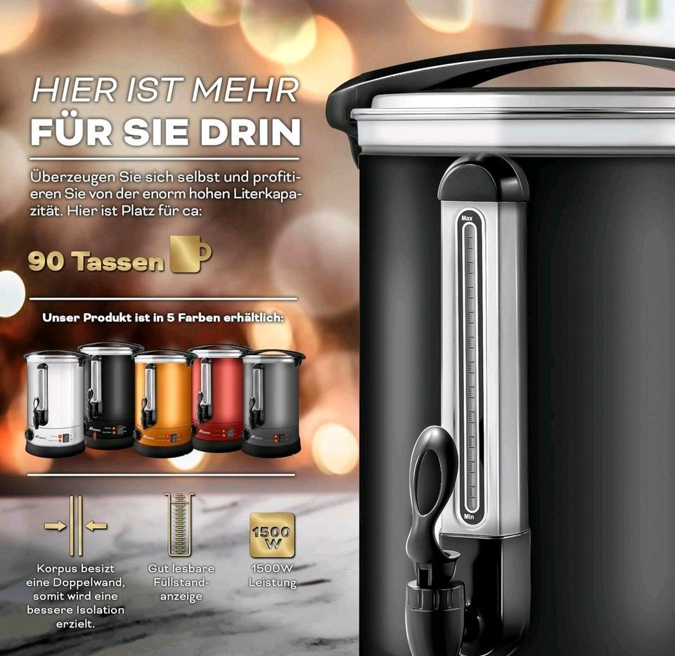 Glühweinsaison Glühweinkocher Stehtische mieten in Lonnerstadt – 2