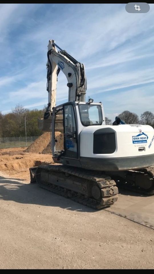 Kettenbagger 15,5 t Baggerarbeiten Hausbau mieten in Seth Holstein – 2