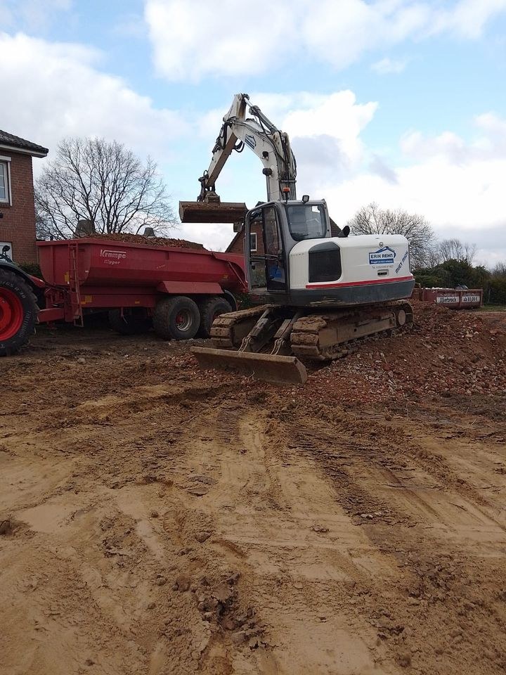 Kettenbagger 15,5 t Baggerarbeiten Hausbau mieten in Seth Holstein – 4