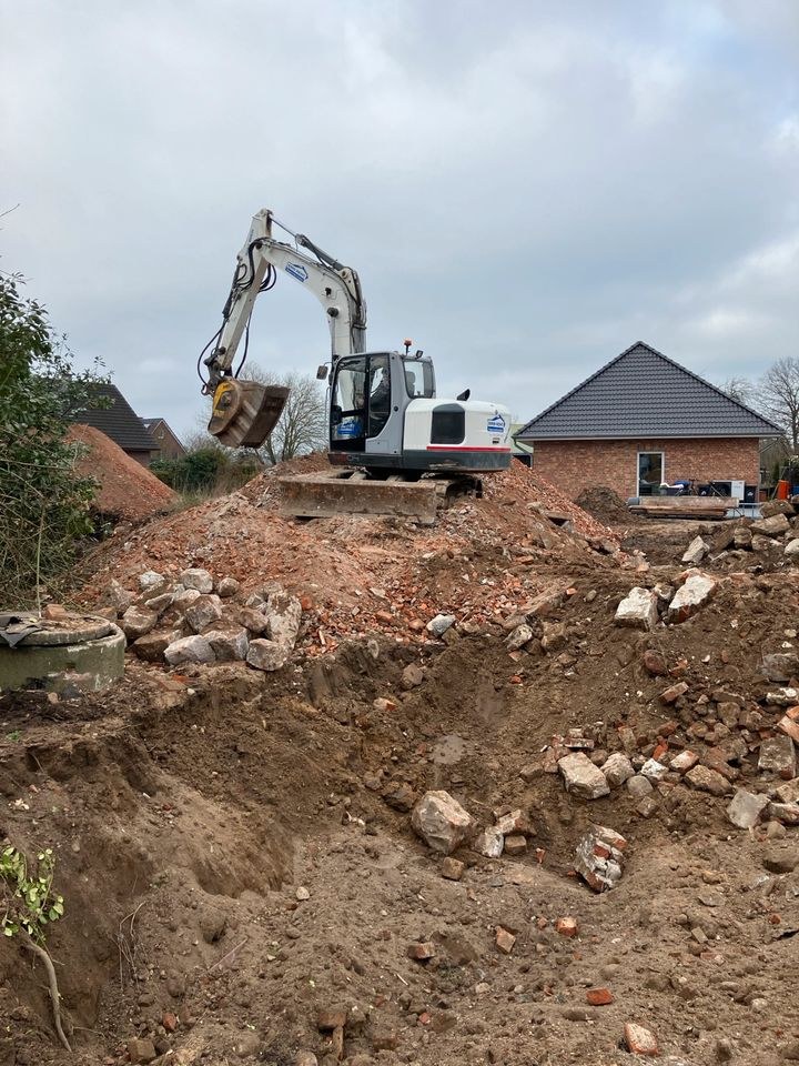Kettenbagger 15,5t Baggerarbeiten Abbruch Allu mieten in Seth Holstein – 3