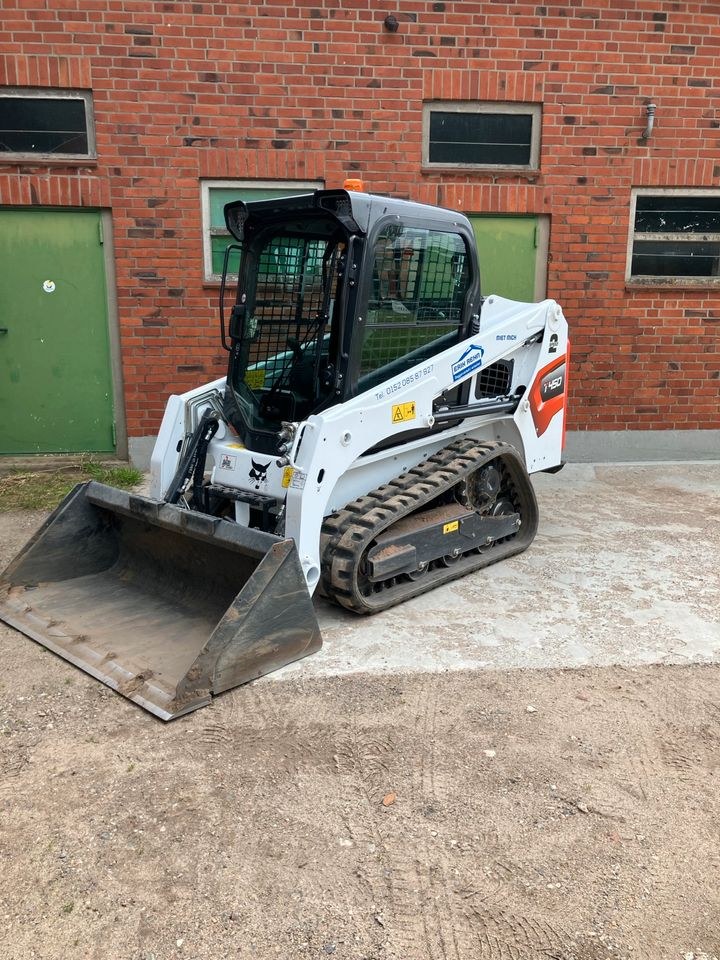 Bobcat T450 Erdarbeiten Baggerarbeiten Radlader mieten