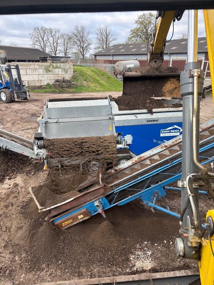 Trommelsiebanlage 3,0t Siebanlage mieten bei Baggerverleih/-arbeiten – 2