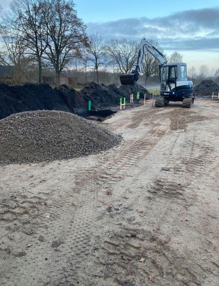 Bagger 5t Hausbau Erdarbeiten Pflastern Garten mieten in Seth Holstein – 2