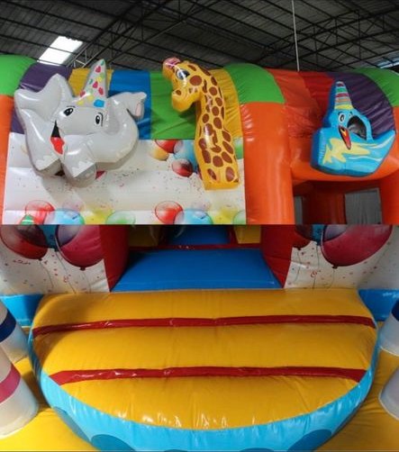 Hüpfburg Glückwunsch mieten bei Wunderland – Hüpfspaß für jede Feier – 2