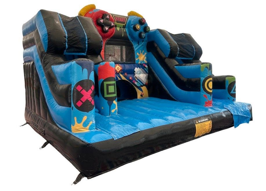 Hüpfburg Gaming Galaxy mieten bei Wunderland – Hüpfspaß für jede Feier – 4