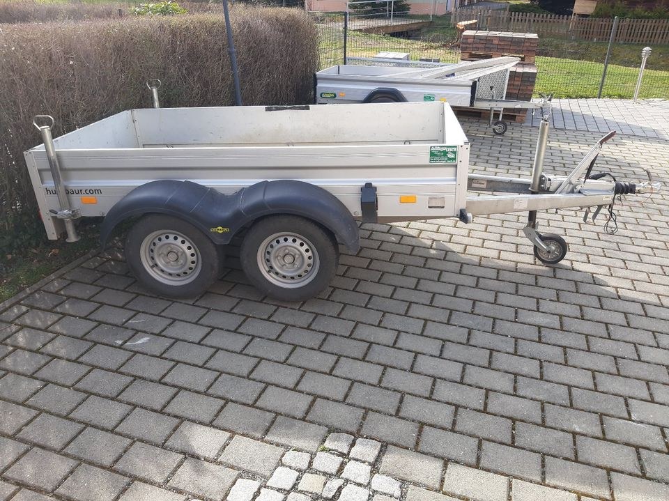 Ziegelsäge Anhänger Baustützen Alligator mieten in Stollberg