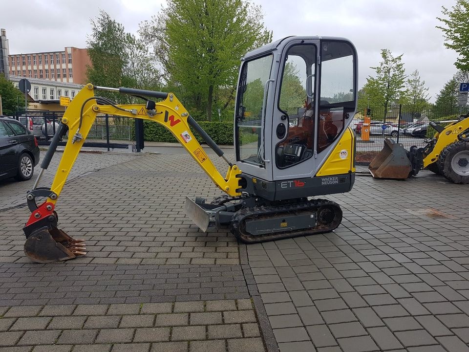 Bagger ET16 Minibagger 1,6 mieten in Stollberg