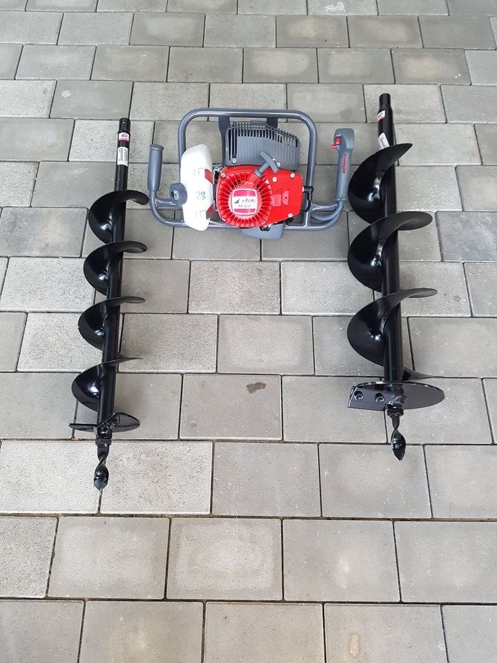 Erdbohrgerät Motorsense Erdbohrer Rasenwalze mieten in Stollberg