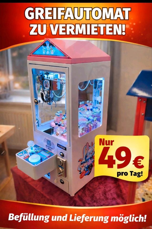 Greifautomat Süßigkeiten Secret Packs Candybar mieten in Sondershausen
