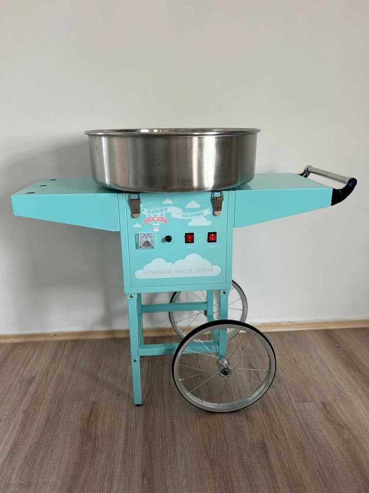 Zuckerwattemaschine mieten bei Trippis Verleih