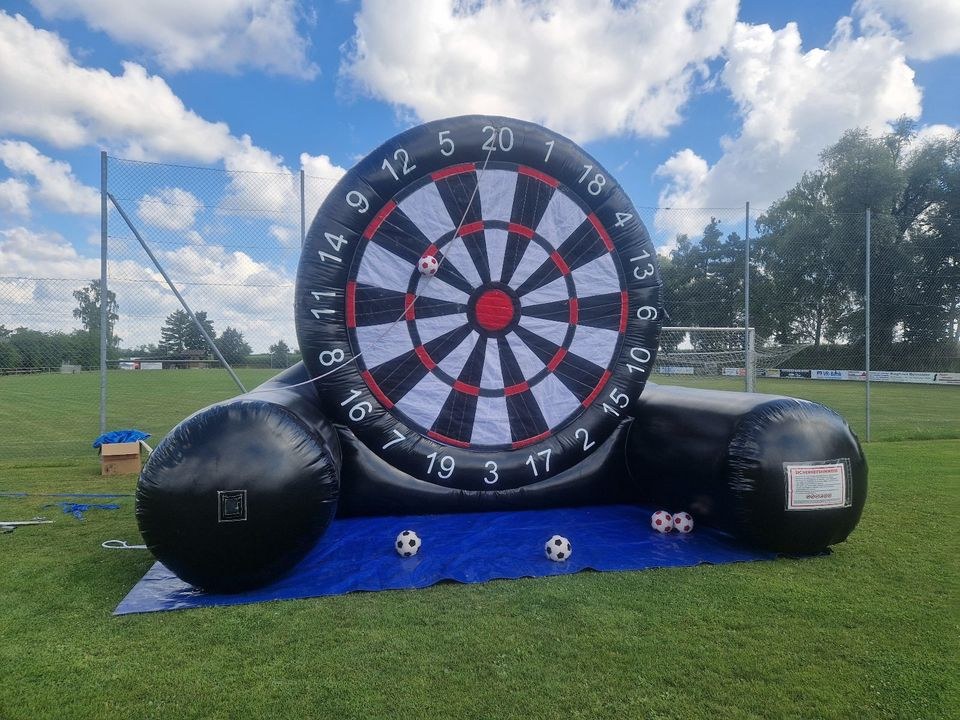 XXL Fußball Dart Fußballdart Soccer Hüpfburg mieten – 2