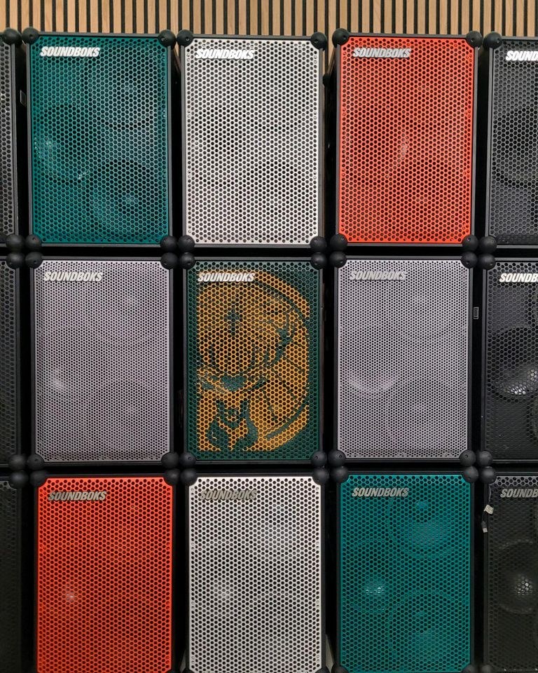 Soundboks 4 3 mobiler Bluetooth Akku mieten bei Rentboks – Party-Sound – 4