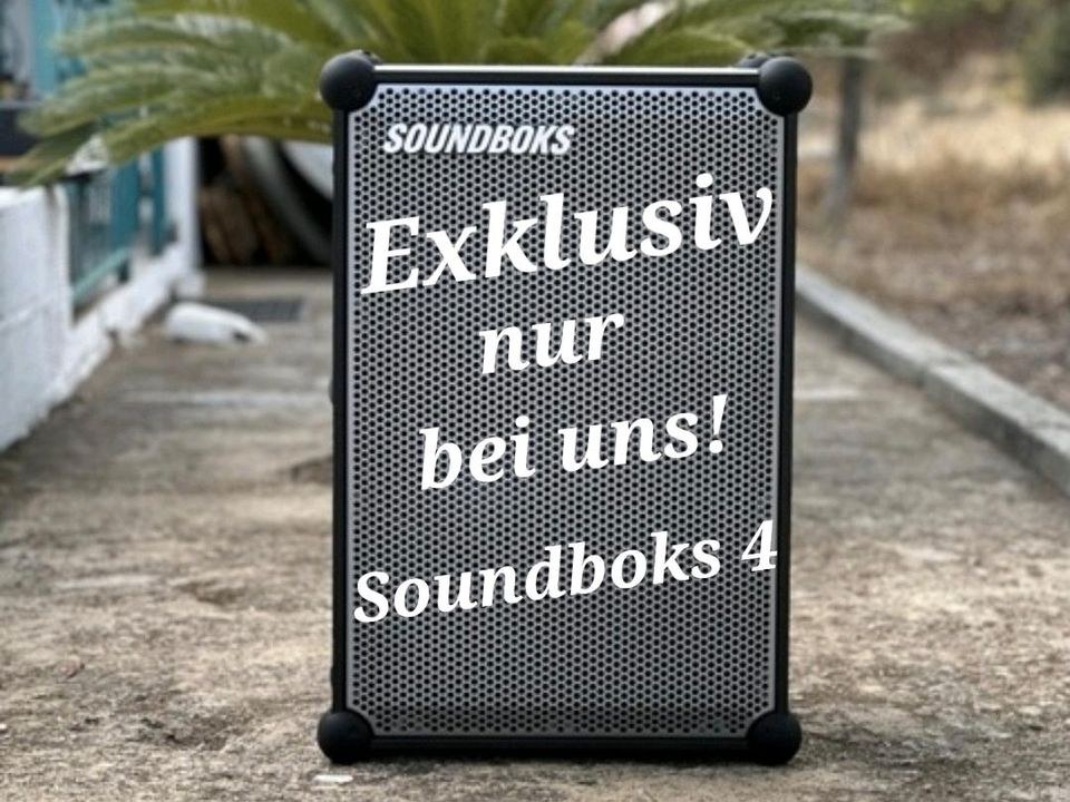 Soundboks 4 3 Bluetooth Akku Lautsprecher PA mieten bei Rentboks