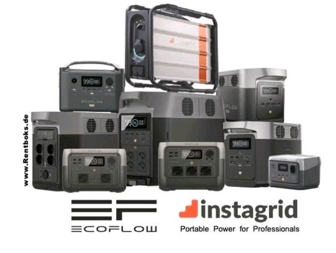 Powerstation Akku 99 Wh 12 KWh Batterie mieten bei Rentboks