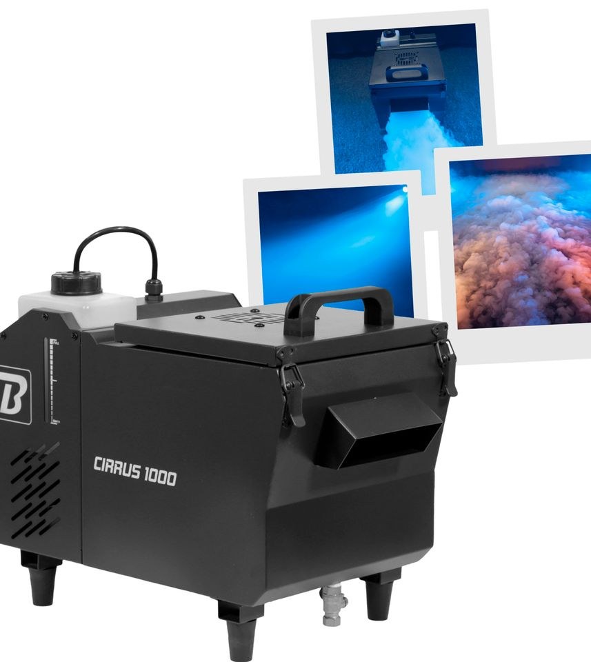 Bodennebelmaschine ohne Eis mieten bei Rentboks – Party-Sound