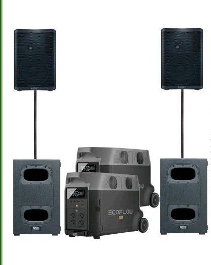 Akku PA Anlage QSC Subset 1 Soundboks 3 4 mieten bei Rentboks – 2