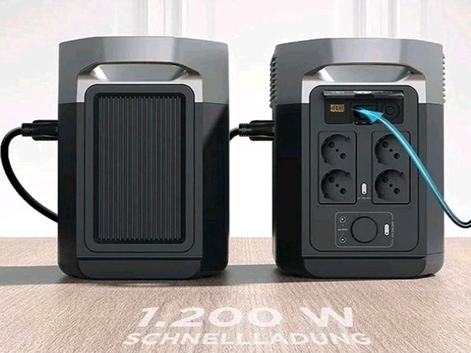Powerstation Ecoflow Delta 2 2048 Wh mieten bei Rentboks – Party-Sound