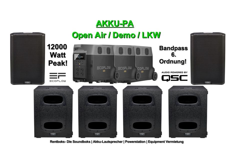 PA Boxen mieten bei Rentboks – Party-Sound