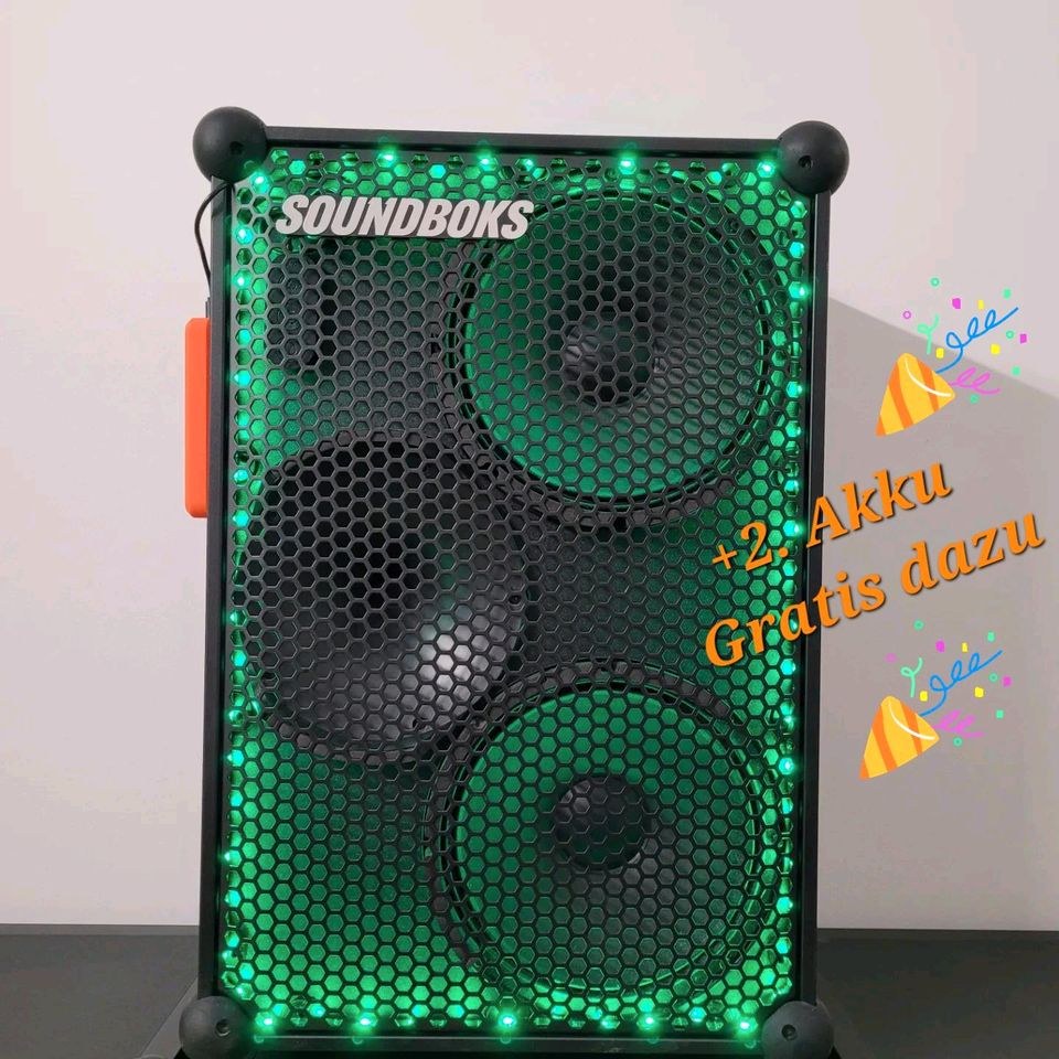 Soundboks 4 3 mobiler Bluetooth Akku mieten bei Rentboks – Party-Sound