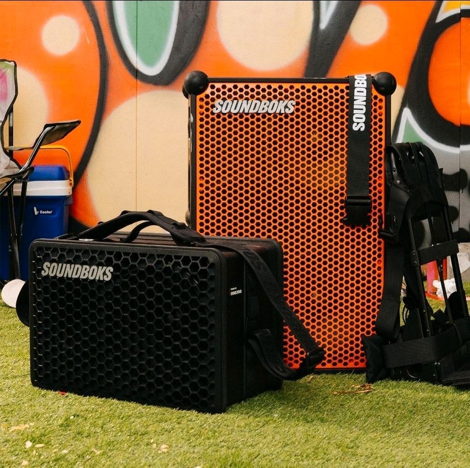 Soundboks 4 3 mobiler Bluetooth Akku mieten bei Rentboks – Party-Sound