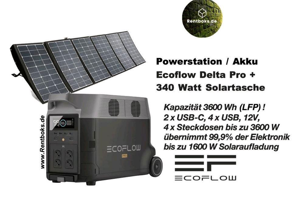Ecoflow Solar Generator Powerstation Batterie mieten bei Rentboks – 4